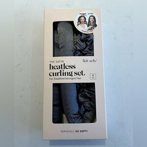 New - heatless curling satin set kitsch